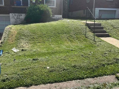 Lawn care service in St. Louis, 63136
