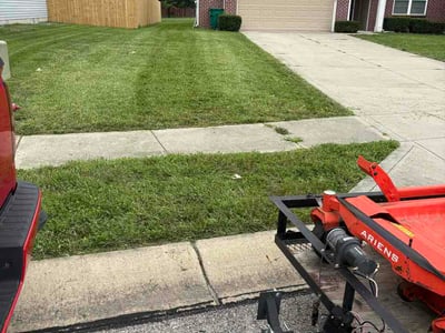 Lawn care service in Plainfield, 46168