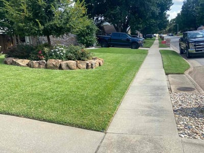 Lawn care service in Fort Worth, 76120