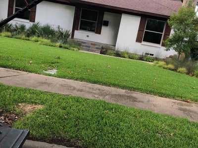 Lawn care service in Dallas, 75220