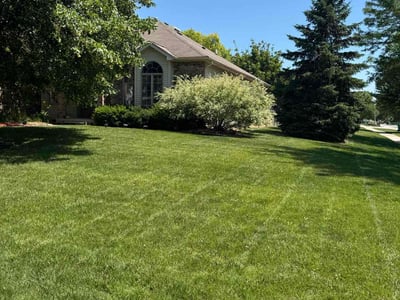 Lawn care service in Montgomery, 60538