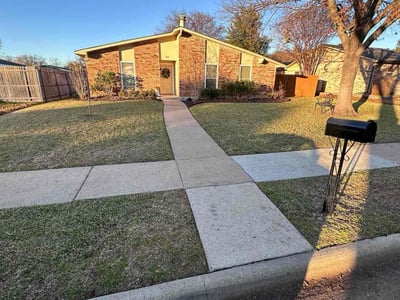 Lawn care service in , 
