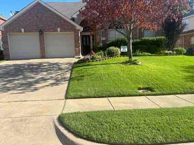 Lawn care service in Flower Mound, 75028