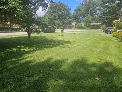 Lawn care service in Louisville, 40218