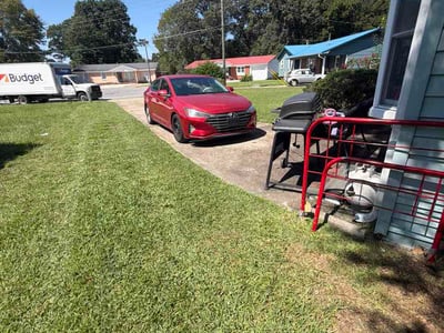 Lawn care service in Fayetteville, 28303