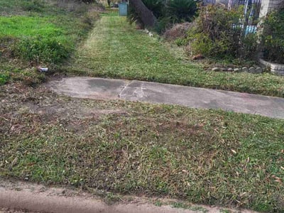 Lawn care service in Houston, 77088