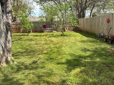 Lawn care service in Oklahoma City, 73120