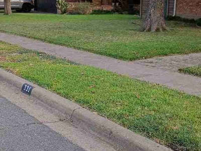 Lawn care service in Dallas, 75218