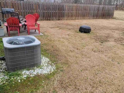 Lawn care service in , 