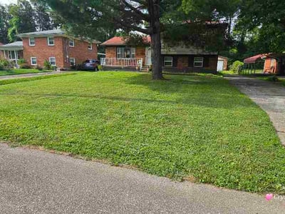 Lawn care service in Louisville, 40218