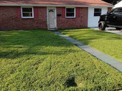 Lawn care service in Hampton, 23663