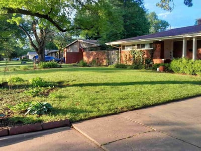 Lawn care service in Wichita, 67206