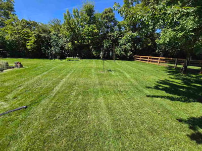 Lawn care service in Beavercreek Township, 45434