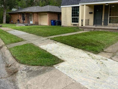 Lawn care service in Dallas, 75216
