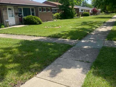 Lawn care service in Lansing, 60438