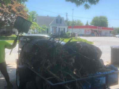 Lawn care service in Lakewood, 44107
