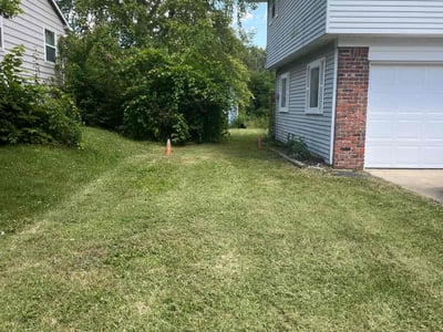 Lawn care service in Indianapolis, 46231