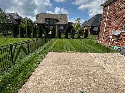 Lawn care service in Louisville, 40291