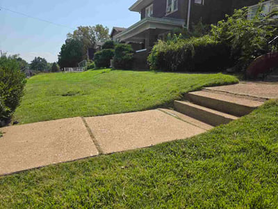 Lawn care service in St. Louis, 63121