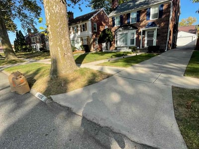 Lawn care service in Detroit, 48219