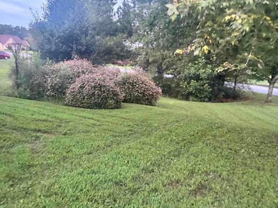 Lawn care service in Dallas, 30157