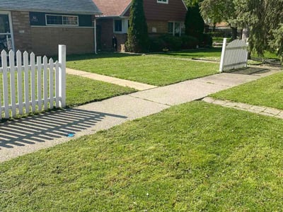 Lawn care service in Lansing, 60438