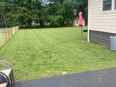 Lawn care service in Cincinnati, 45242