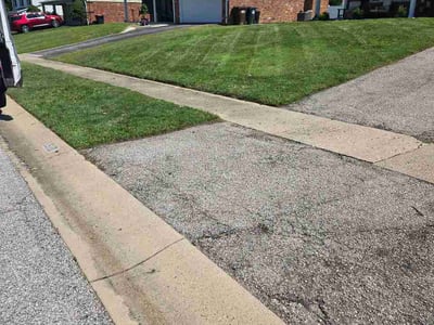 Lawn care service in Cincinnati, 45230