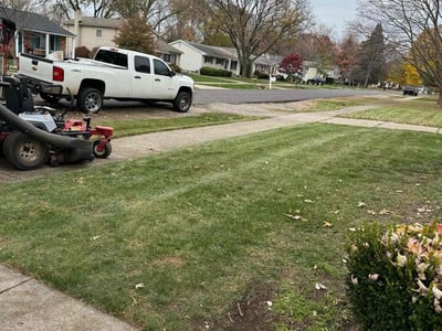 Lawn care service in , 