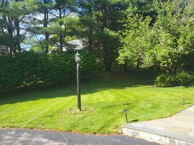 Lawn care service in Weston, 02493