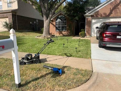Lawn care service in Flower Mound, 75028