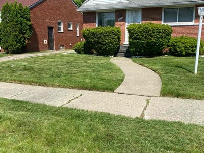 Lawn care service in Detroit, 48219