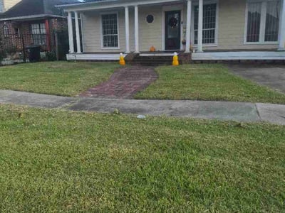 Lawn care service in Houston, 77012
