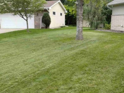 Lawn care service in New Hope, 55428