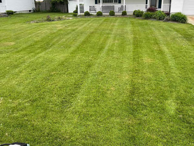 Lawn care service in Amherst, 44001