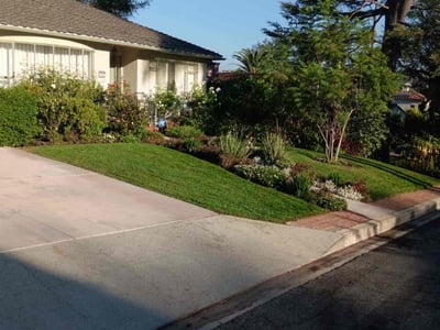 Lawn care service in Los Angeles, 90068