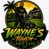 Waynes touch lawn care Logo
