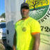 Running circles lawn care service Logo