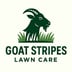 Goat Stripes Lawn Care Logo