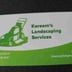 Kareem's Landscaping Service Logo