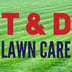 T&D lawn care Logo