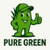 Pure Green Lawn Care Logo