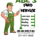 Abe’s yard maintenance Logo